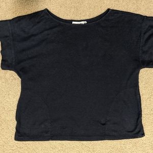 Jungmaven navy hemp cotton pocket tee medium